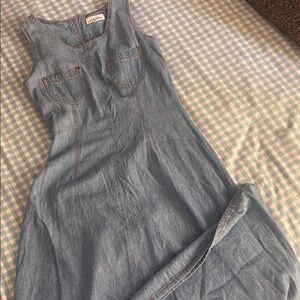 American Vintage Women's Blue Denim Dress